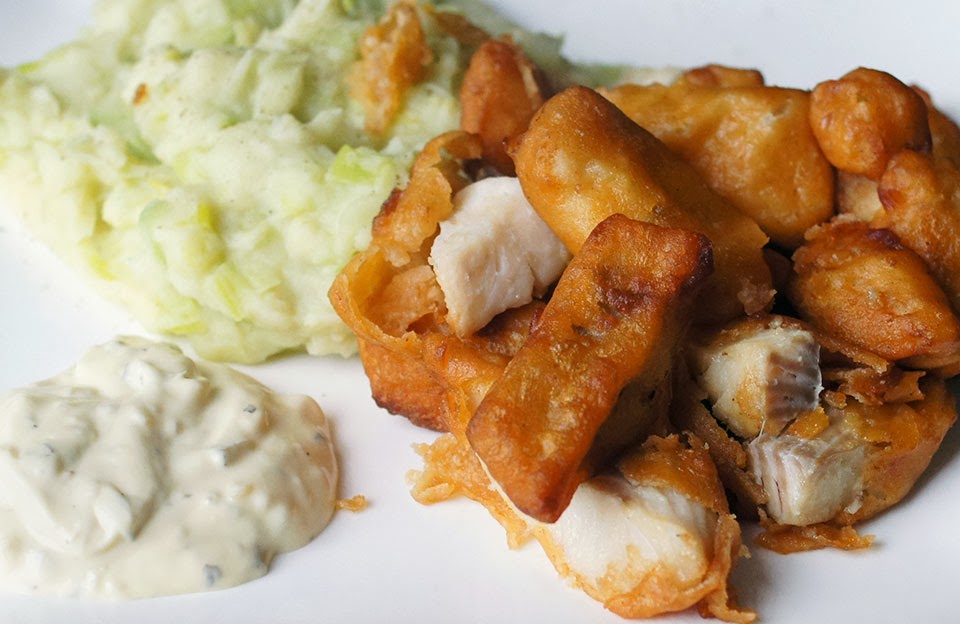stamppot_vis_prei_kibbeling_ravigotte_saus_appie - Gewoon wat een