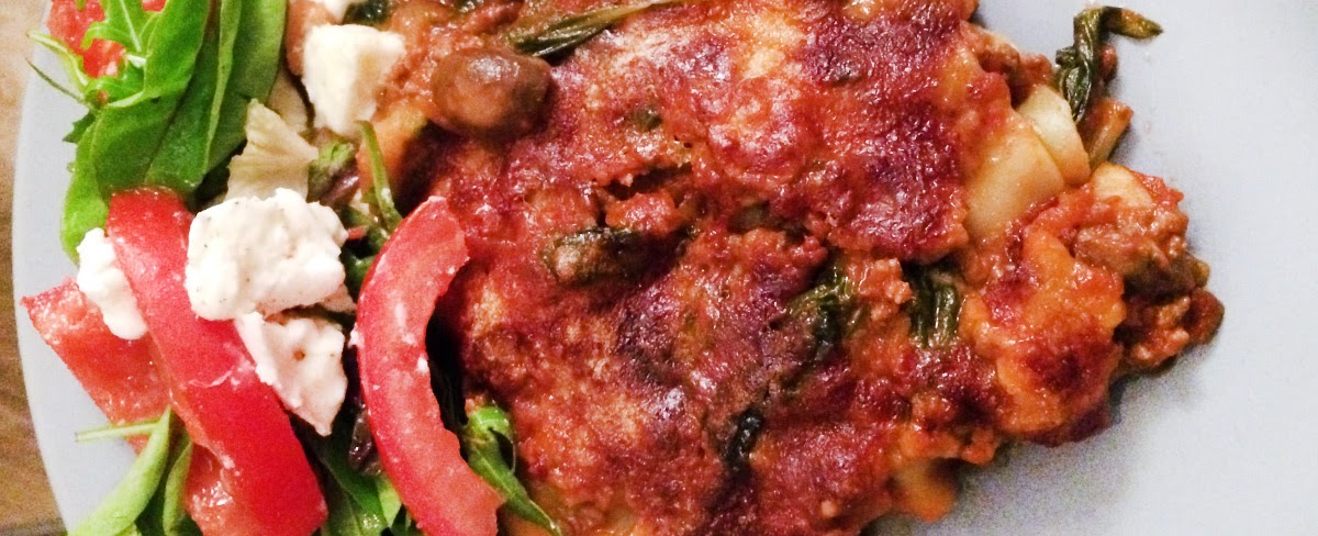 Dinner Lasagne Met Courgette Champignons Spinazie Pompoen Gehakt Gewoon Wat Een Studentje S Avonds Eet