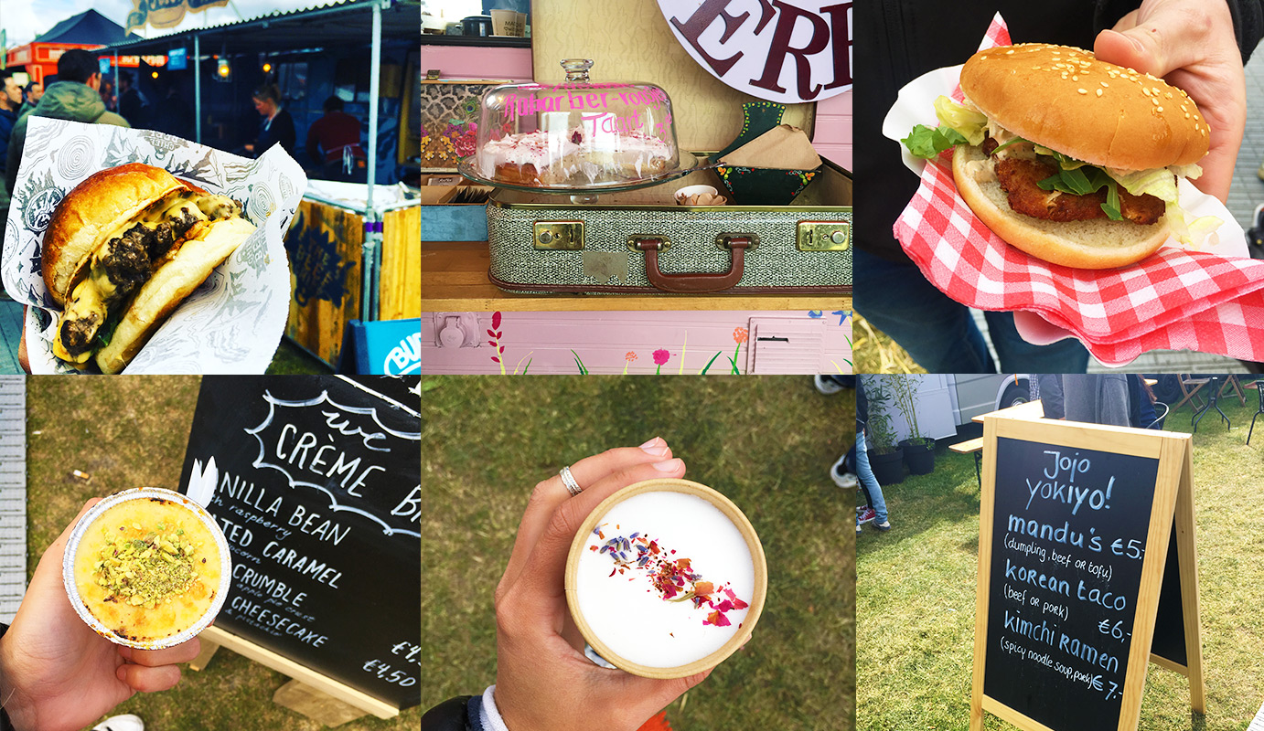 Gewoon wat een studentje 's avonds eet op de Rollende Keukens 2016