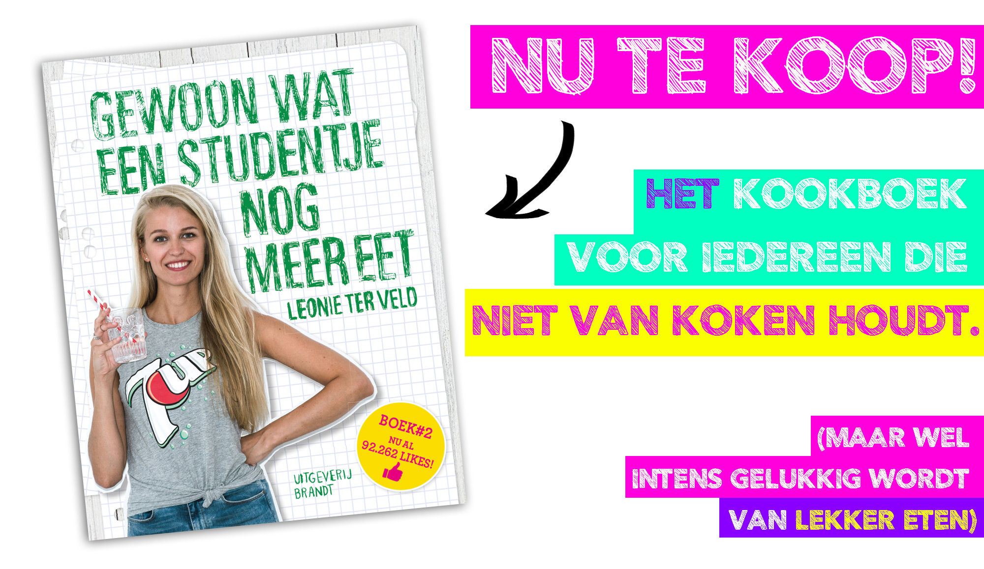 'Gewoon wat een studentje nog meer eet' is uit!