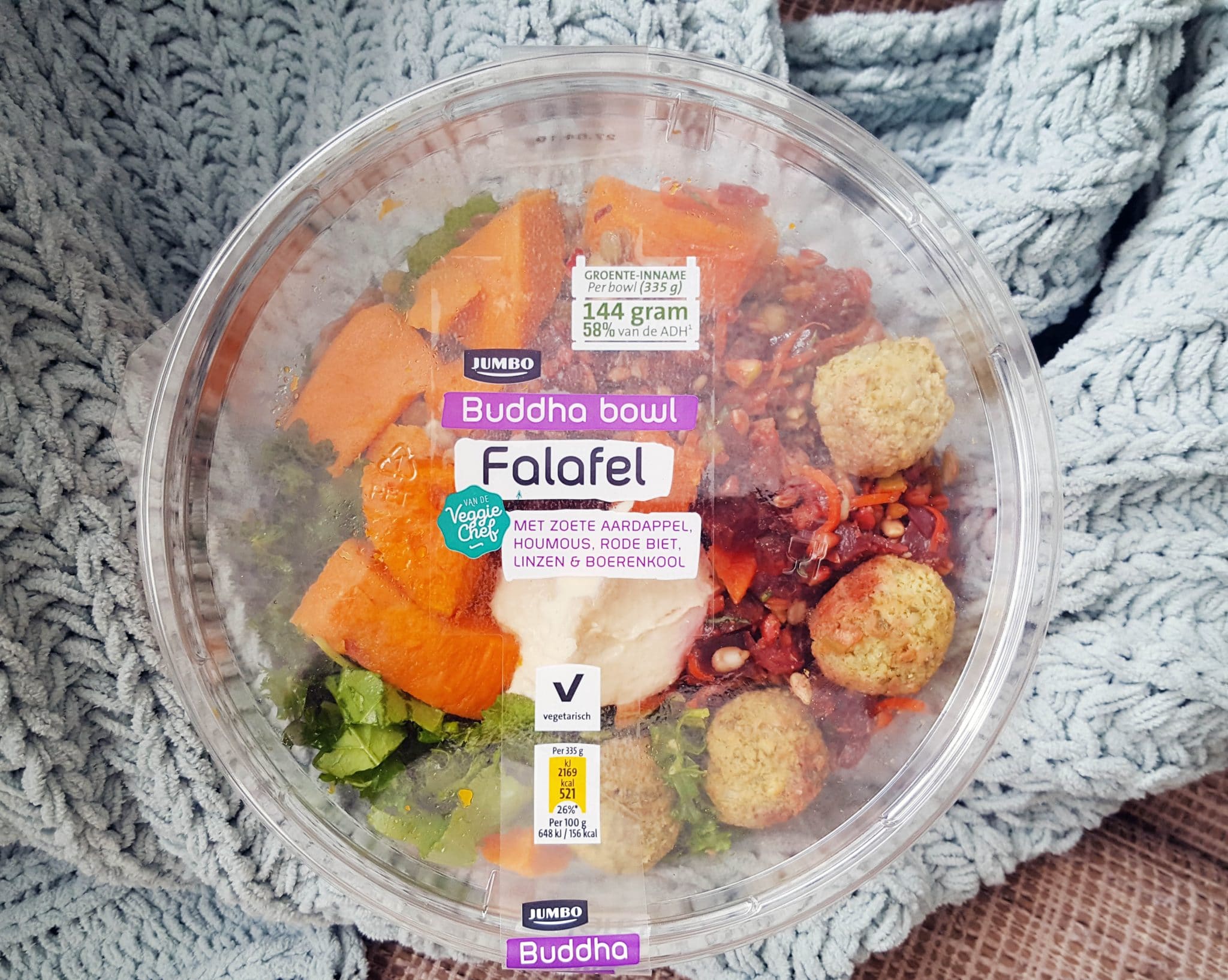 Kant Klaar 17 Buddha Bowl Met Falafel Van Jumbo Gewoon Wat Een Een Studentje S Avonds Eet