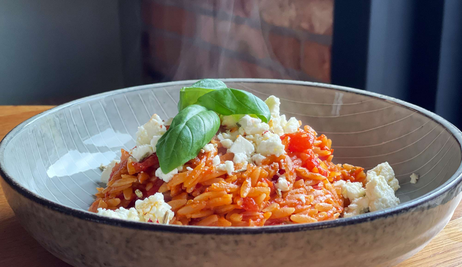 Orzo met feta, venkelzaad en sinaasappel (Ottolenghi) Gewoon wat een