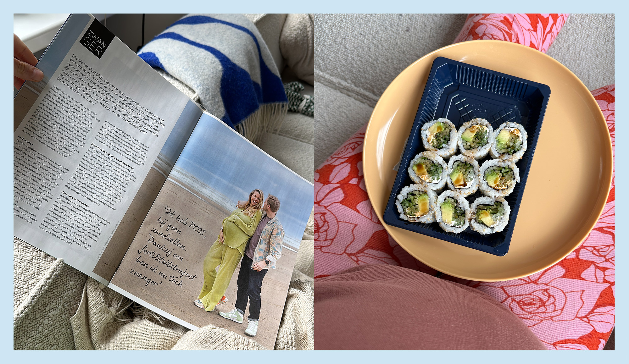 Leo's leven 160: in een baby-magazine, klussen op zolder en geweldige