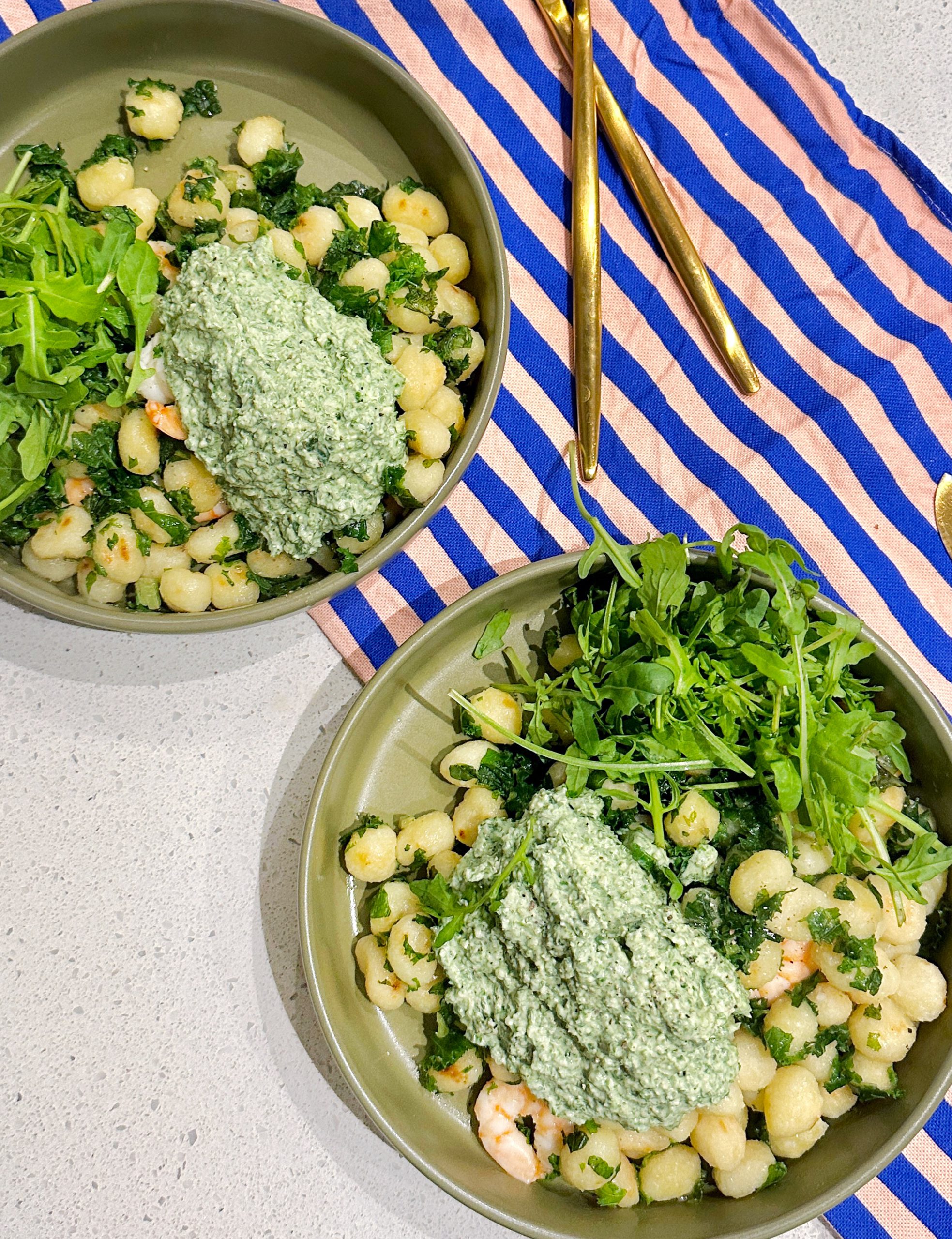 Geweldige gnocchi met pecorino en boerenkool Gewoon wat...